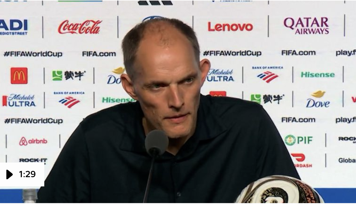 World Cup: Tuchel on 'pain' of semi-final defeat to Argentina