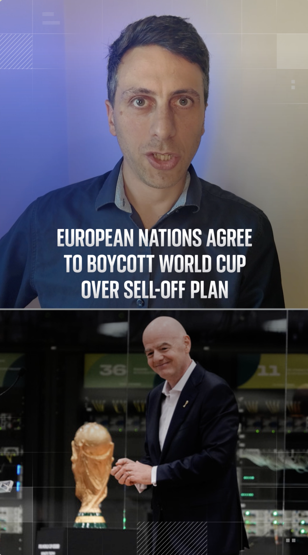 UEFA threatens to boycott World Cup over sell-off plan