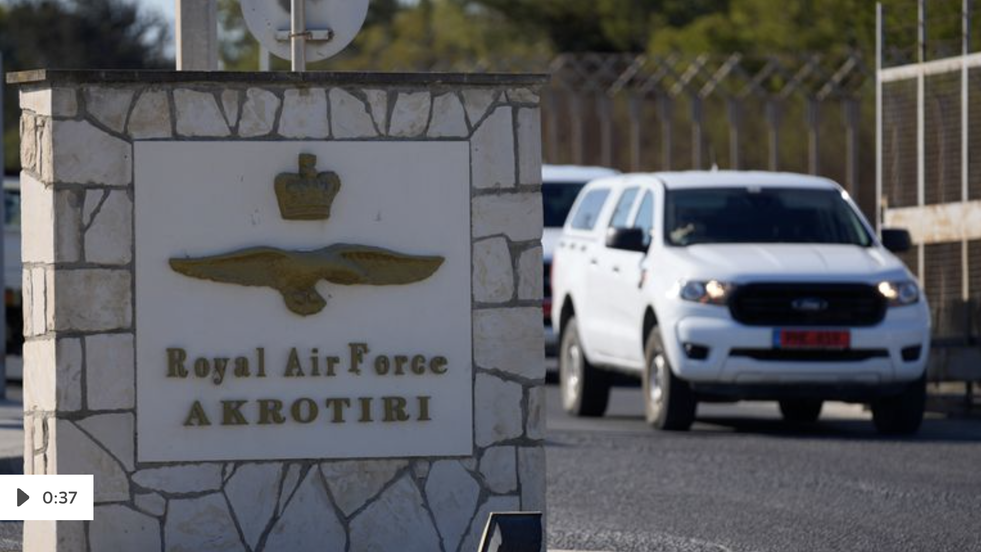 RAF base hit, with more drones intercepted