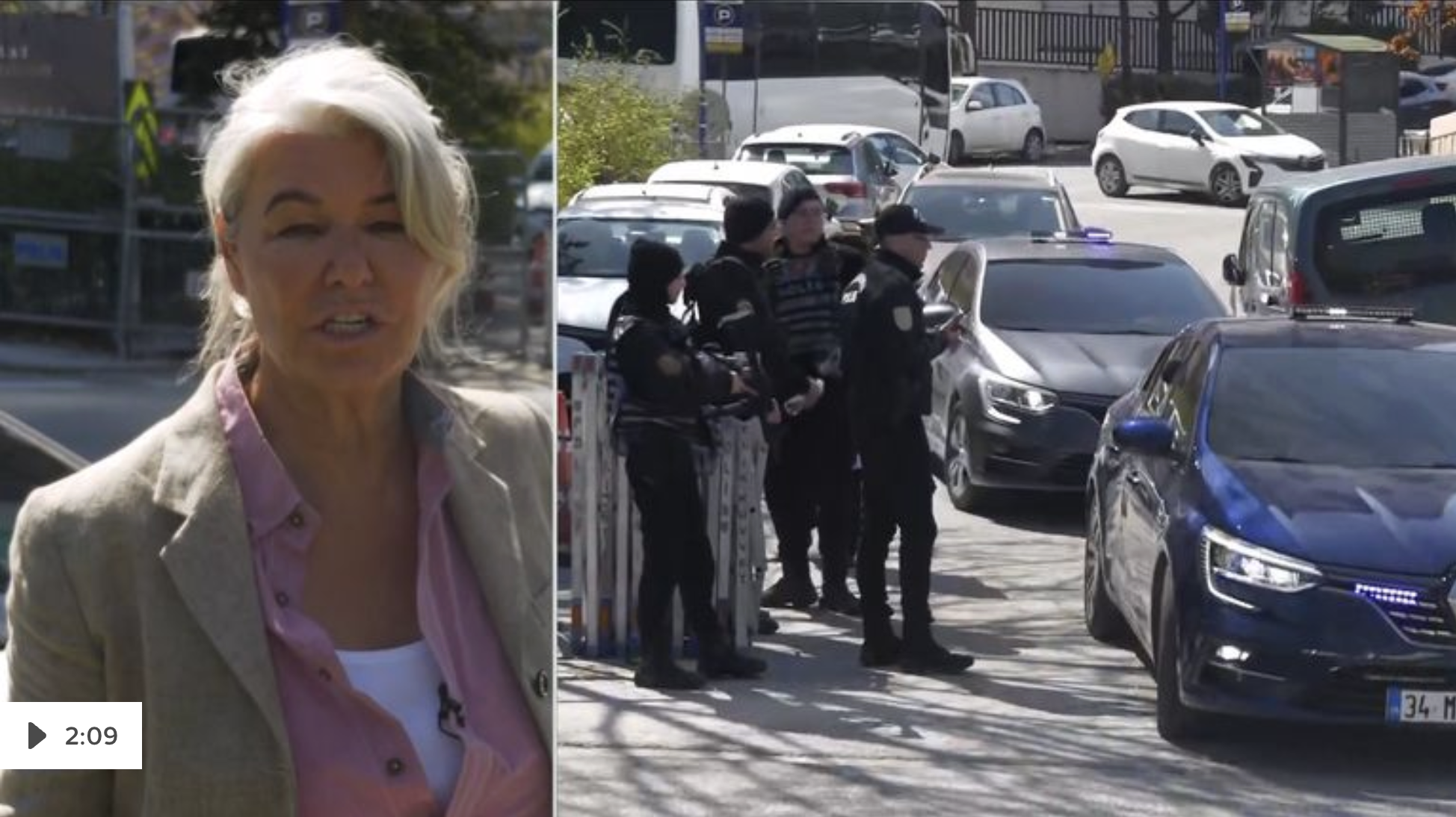 Police clash with gunmen outside Israeli consulate in Istanbul