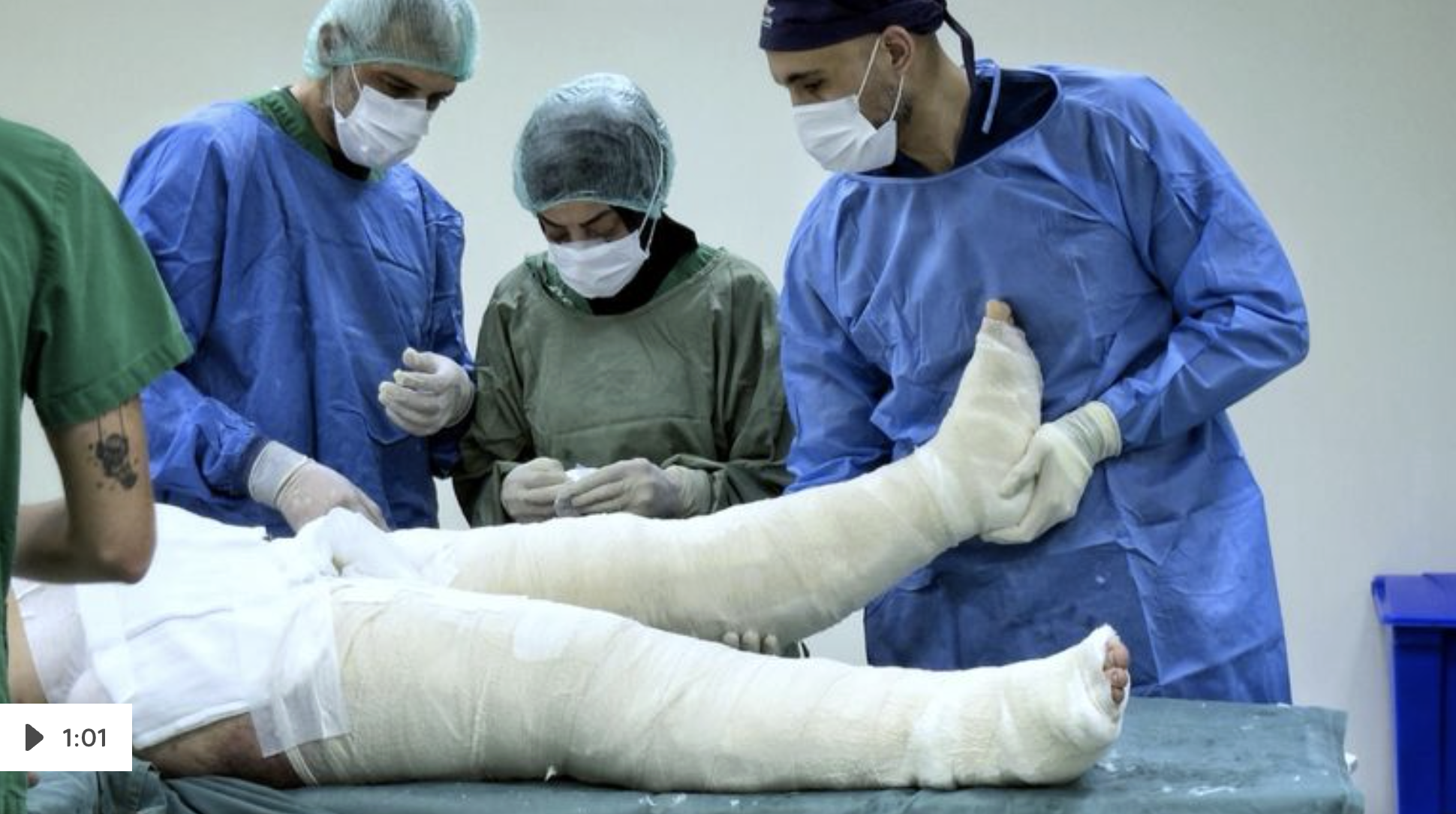 Sky News visits local hospital in Lebanon after Israeli airstrikes