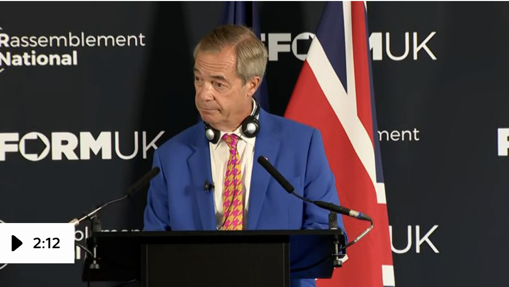 Farage admits injudicious 'loose pub talk' by Party officials in Channel 4 undercover film