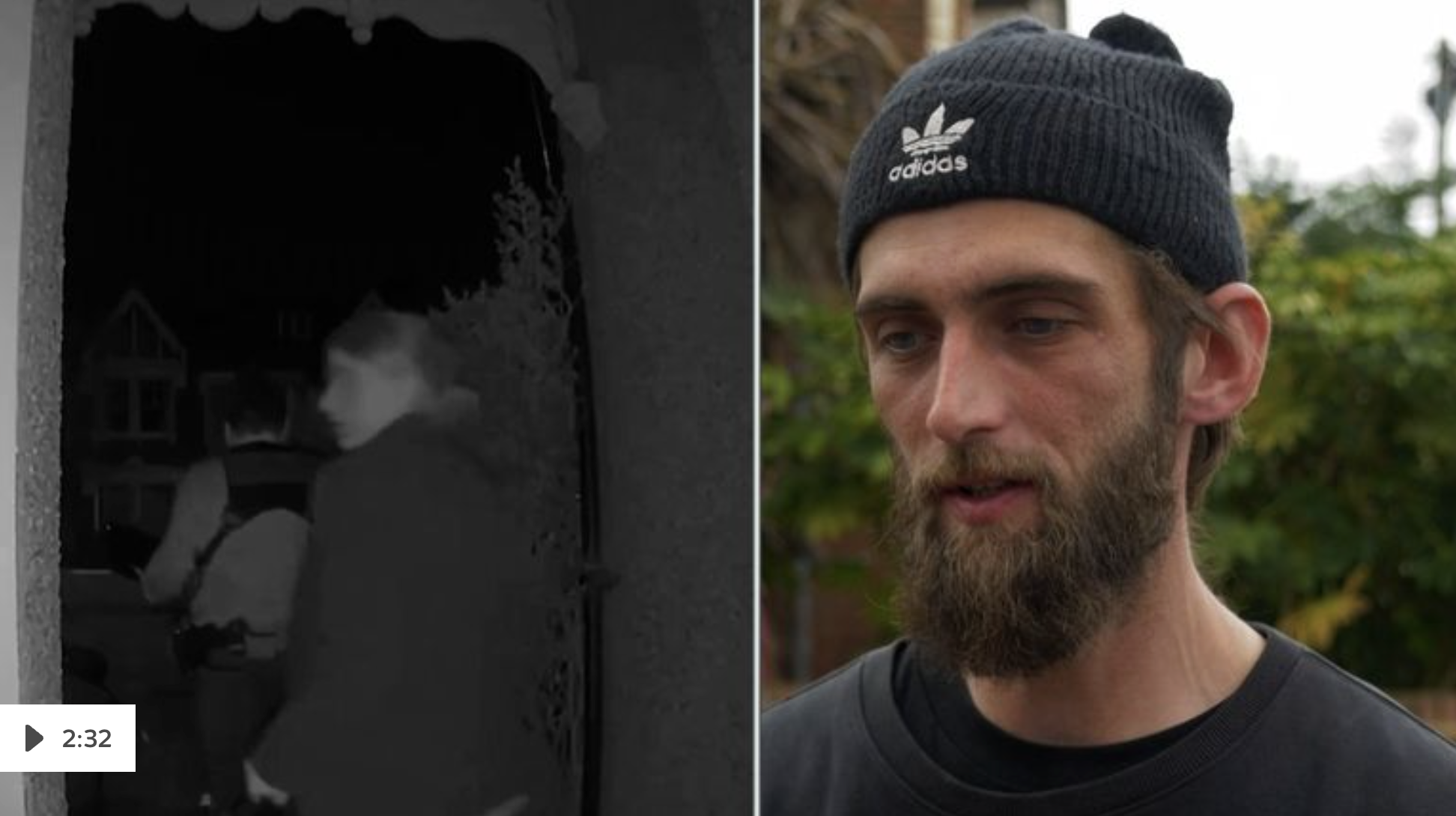 Man who found police gun bag on street says 'anyone could have picked them up'