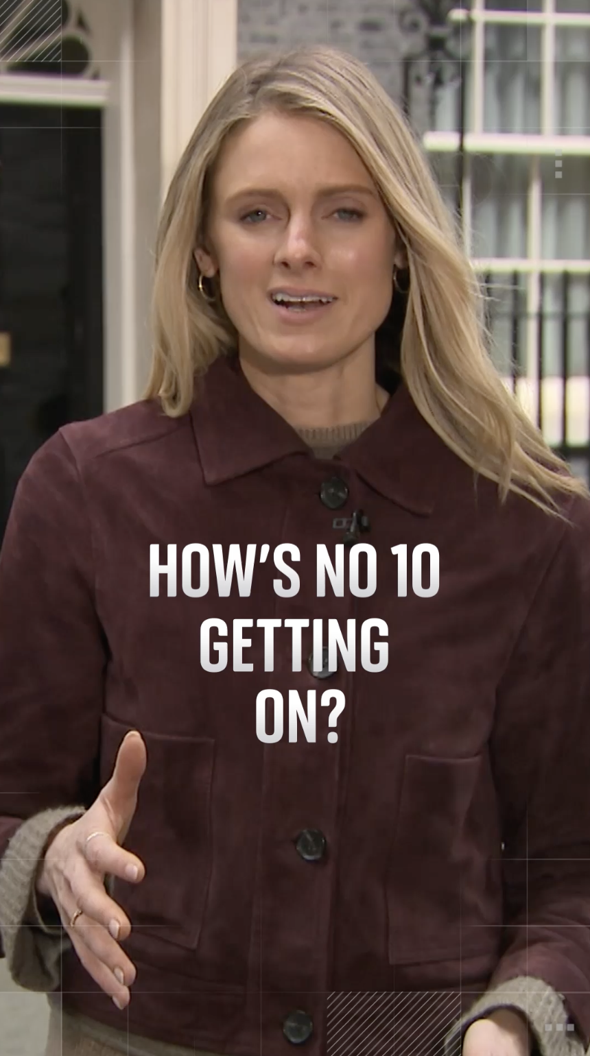 How's No. 10 getting on?