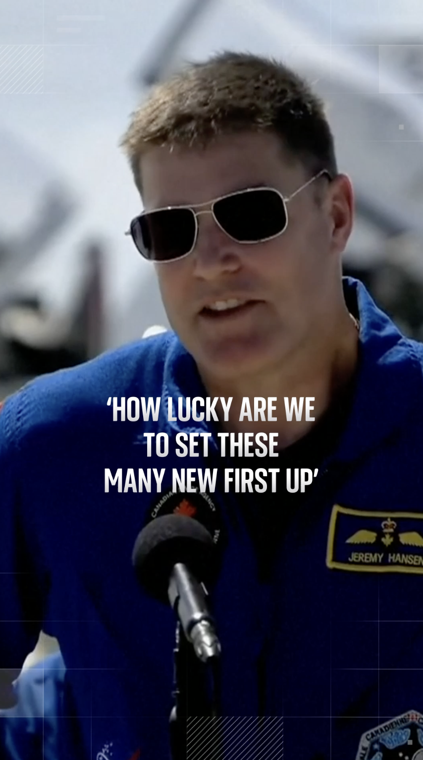 'How lucky are we to set these many new firsts up'