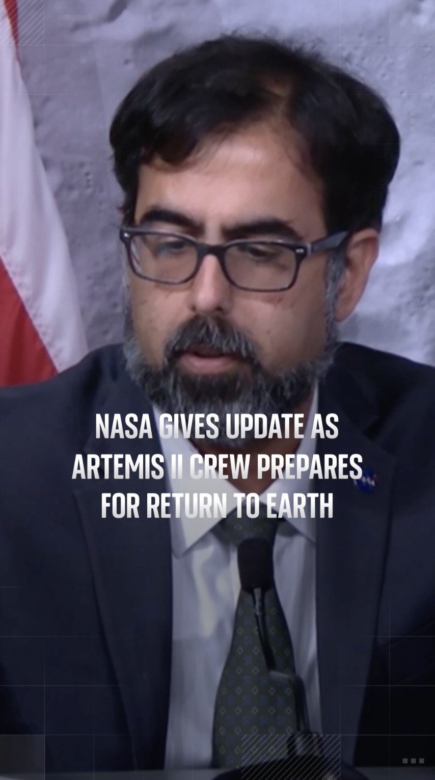 NASA gives updates as Artemis II crew prepares for return to earth