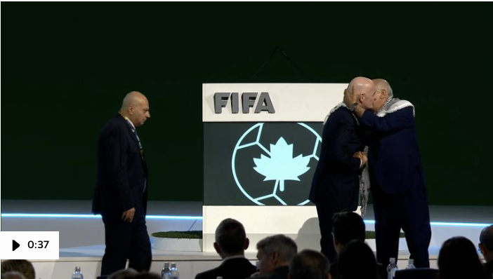 Infantino's attempt to secure Israel-Palestine handshake backfires
