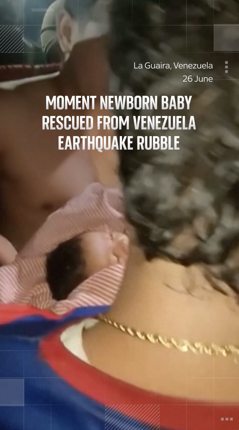 Baby survived 32 hours under Venezuela earthquake rubble
